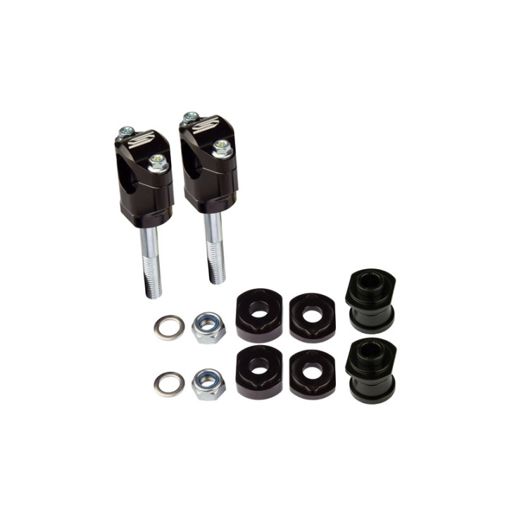 Pontets de guidon Scar Ø28.6mm | Oxmoto