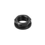 Ecrou de colonne de direction Scar - noir 320150NBK | Oxmoto