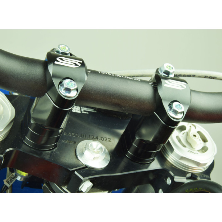 Pontets de guidon Scar Ø28.6mm | Oxmoto