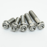 Kit vis titane Scar M8x35 par | Oxmoto
