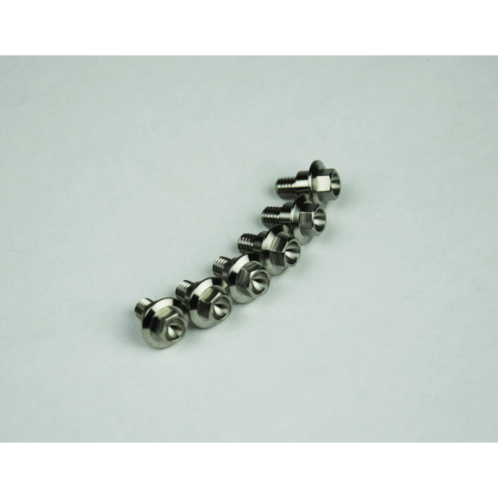 Kit vis titane Scar M6x12 par | Oxmoto