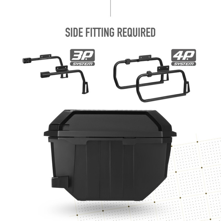 Valises latérales SHAD TR27 alu (gauche + droite) | Oxmoto