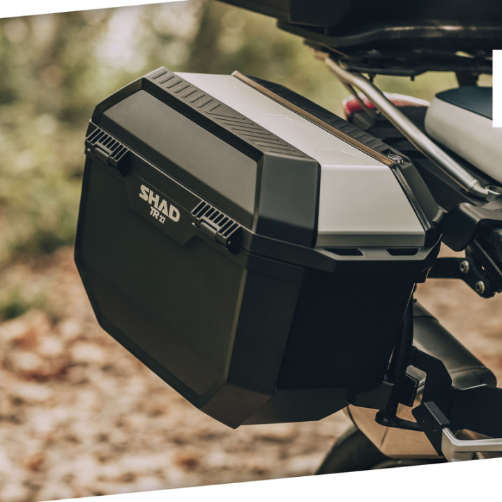 Valises latérales SHAD TR27 alu (gauche + droite) | Oxmoto