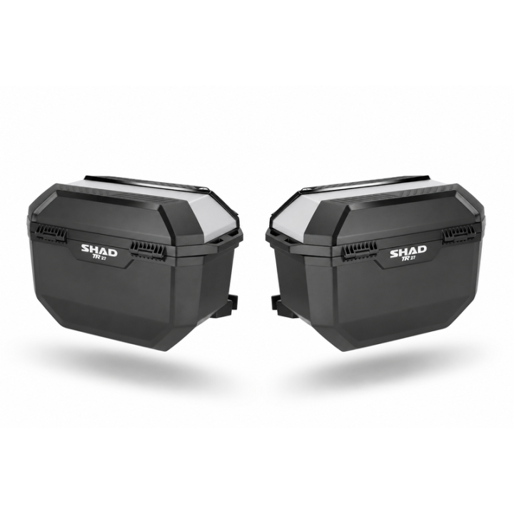 Valises latérales SHAD TR27 alu (gauche + droite) | Oxmoto