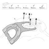 Fixation SHAD Click System R011CS | Oxmoto