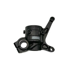 Support d'axe de fourche gauche Showa WORKS CNC - noir F448KAW01