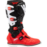 Bottes Sidi Crossfire 3 - rouge/noir/blanc | Oxmoto