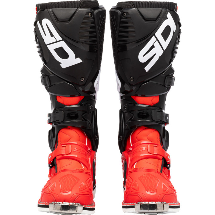 Bottes Sidi Crossfire 3 - rouge/noir/blanc | Oxmoto