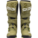 Bottes Sidi Crossair X - Olive Green/jaune fluo | Oxmoto
