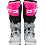 Bottes Sidi Crossair X - gris/rose fluo | Oxmoto