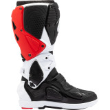 Bottes Sidi Crossfire 3 SRS - blanc/noir/rouge | Oxmoto