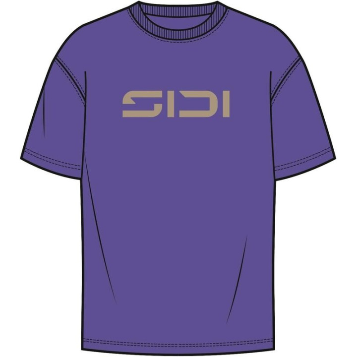 T-Shirt Sidi Elementa - violet | Oxmoto