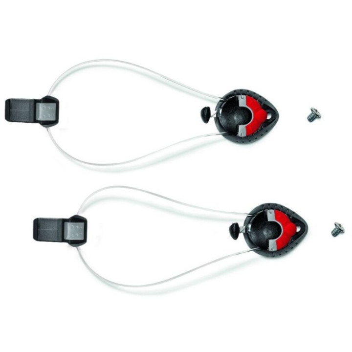 Mécanisme de tension cheville Sidi 115, noir/rouge - 39