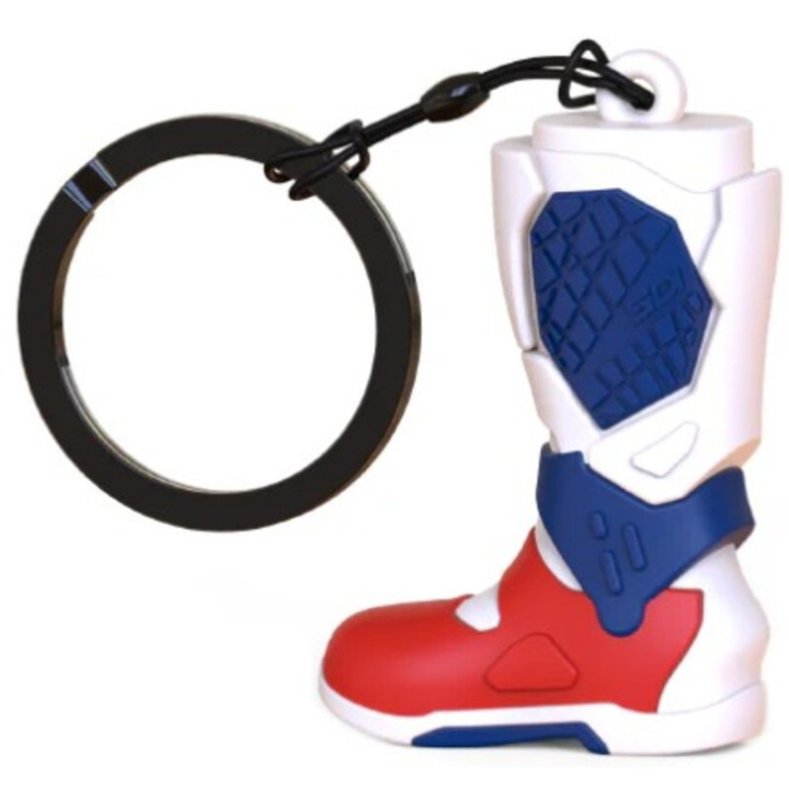 Porte-clés bottes Sidi - Navy Red | Oxmoto