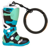 Porte-clés bottes Sidi - Messy Cyan | Oxmoto