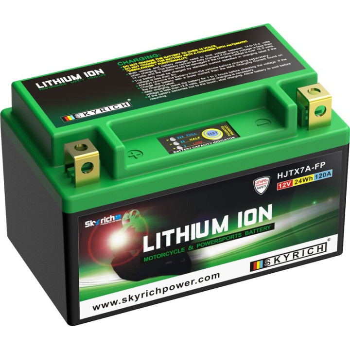 Batterie Skyrich Lithium-Ion - LTX7A | Oxmoto