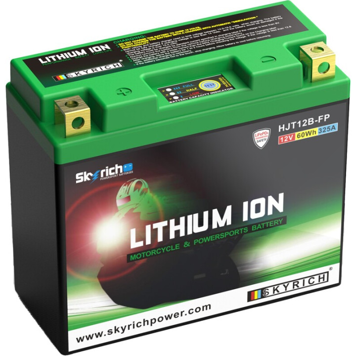 Batterie Skyrich Lithium-Ion - LT12B | Oxmoto