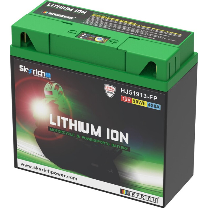 Batterie Skyrich Lithium-Ion - 51913 | Oxmoto