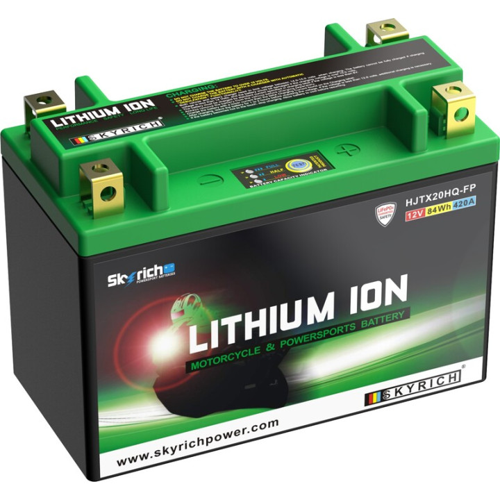 Batterie Skyrich Lithium-Ion - LTX20L | Oxmoto