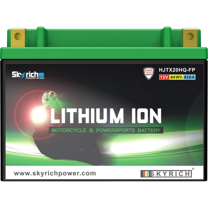 Batterie Skyrich Lithium-Ion - LTX20L | Oxmoto