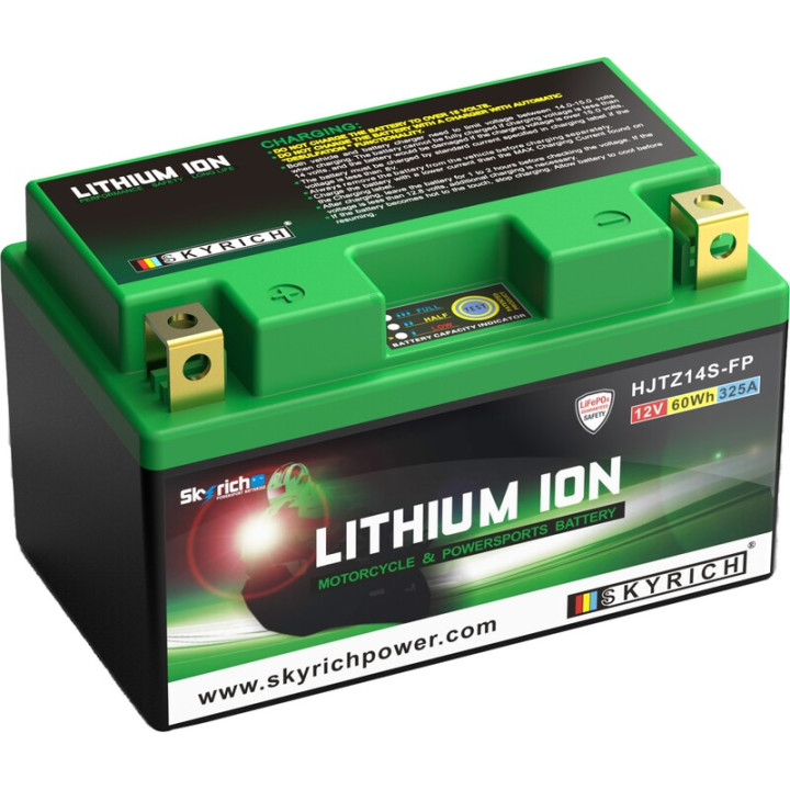 Batterie Skyrich Lithium-Ion - LTZ14S | Oxmoto