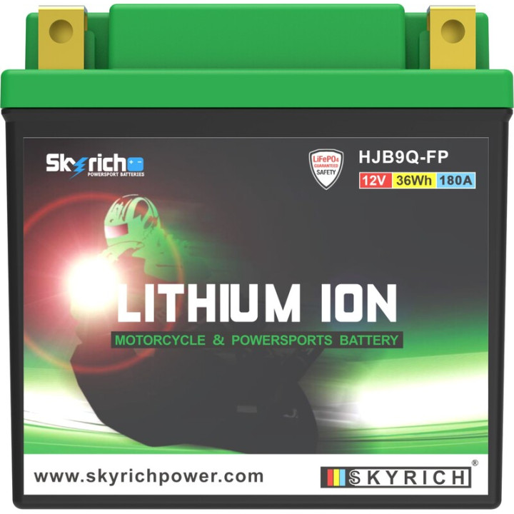 Batterie Skyrich Lithium-Ion - LIB9 | Oxmoto