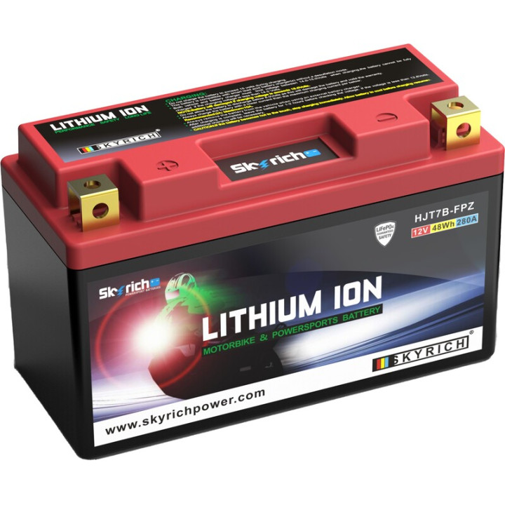 Batterie Skyrich Lithium-Ion - HJT7B-FPZ | Oxmoto