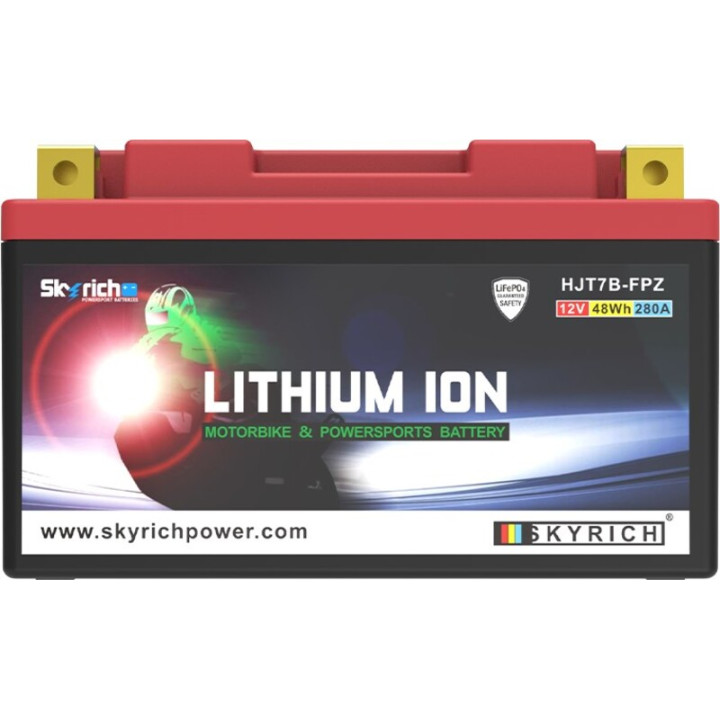 Batterie Skyrich Lithium-Ion - HJT7B-FPZ | Oxmoto