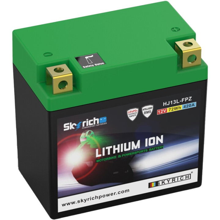 Batterie Skyrich Lithium - HJ13L-FPZ | Oxmoto
