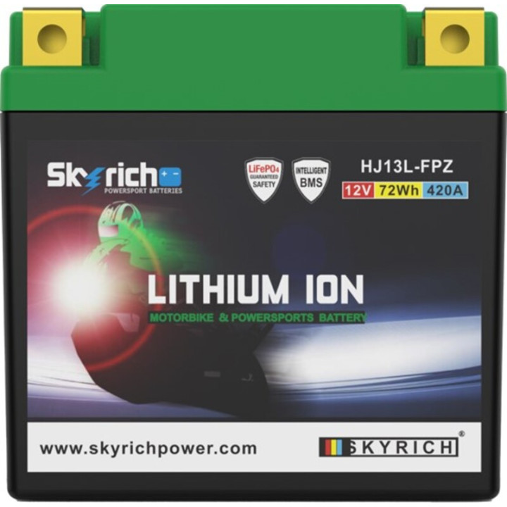 Batterie Skyrich Lithium - HJ13L-FPZ | Oxmoto