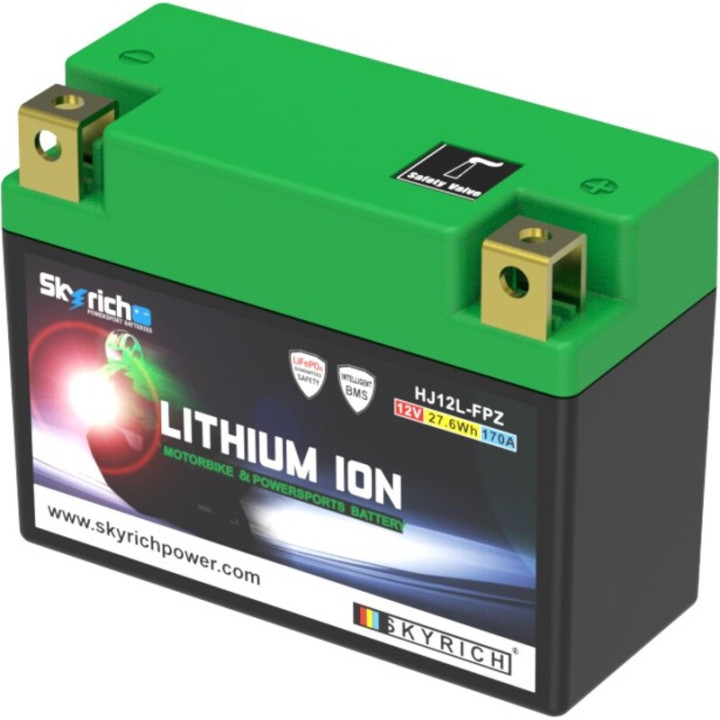 Batterie Skyrich Lithium-Ion - HJ12L-FPZ | Oxmoto