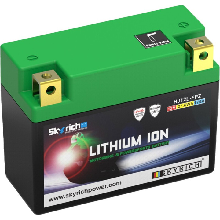Batterie Skyrich Lithium-Ion - HJ12L-FPZ | Oxmoto