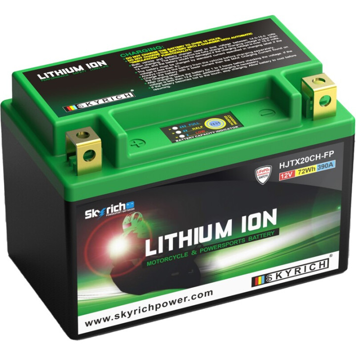 Batterie Skyrich Lithium-Ion - LTX20CH | Oxmoto