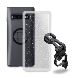 Pack complet Sp-connect Bike Bundle II fixé sur guidon et potence - Samsung S10