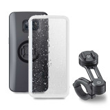 Pack complet Sp-connect Moto Bundle fixé sur guidon Samsung S7 Edge