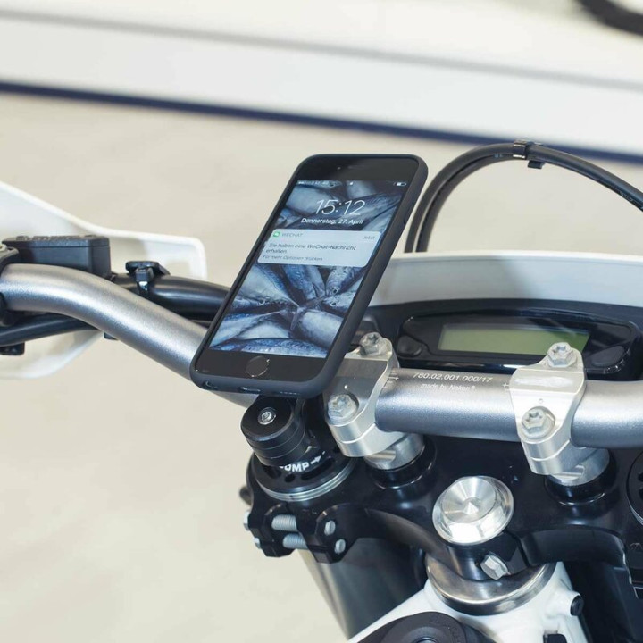Pack complet Sp-connect Moto Bundle fixé sur guidon Note