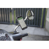 Pack complet Sp-connect Moto Bundle fixé sur rétroviseur Samsung S7