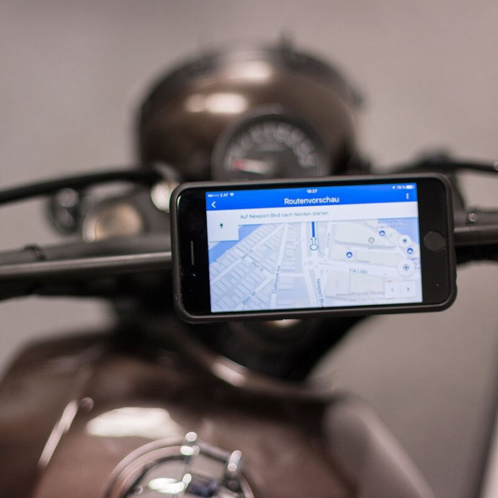 Pack Complet SP CONNECT Moto Bundle fixé sur rétroviseur - Samsung Note