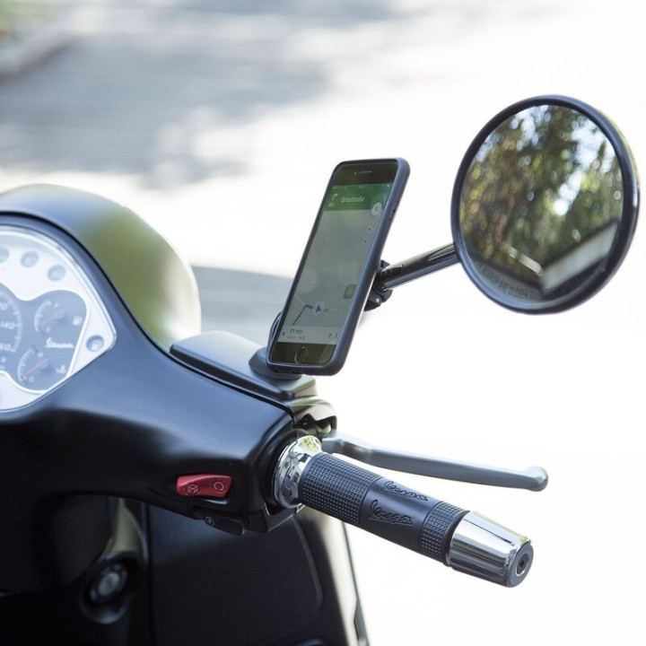 Pack Complet SP CONNECT Moto Bundle fixé sur rétroviseur - Samsung S10+
