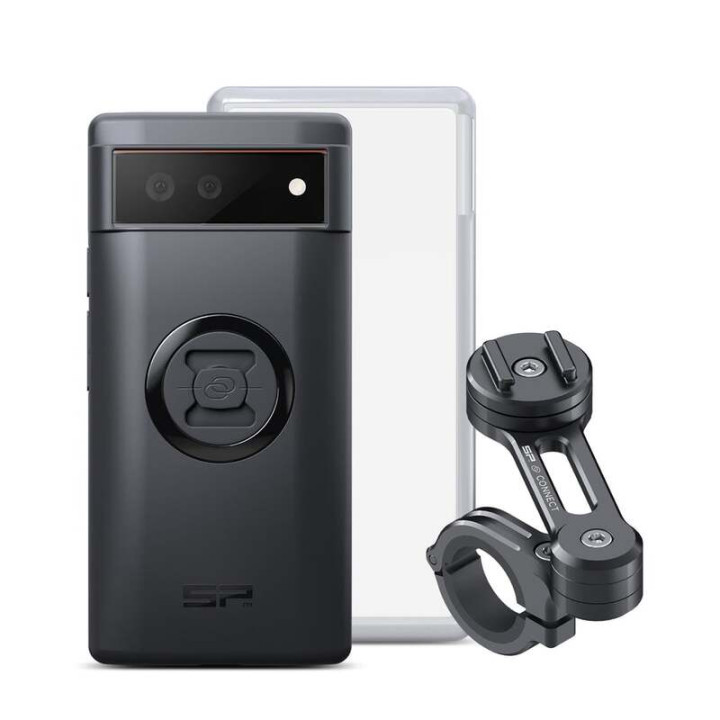 Pack complet Sp-connect Moto Bundle fixé sur guidon - Google Pixel