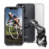 Pack complet Sp-connect Bike Bundle II fixé sur guidon et potence iPhone 11 Pro