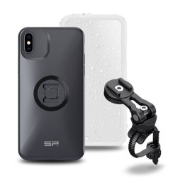 Pack complet Sp-connect Bike Bundle fixé sur guidon ou potence iPhone XS Max