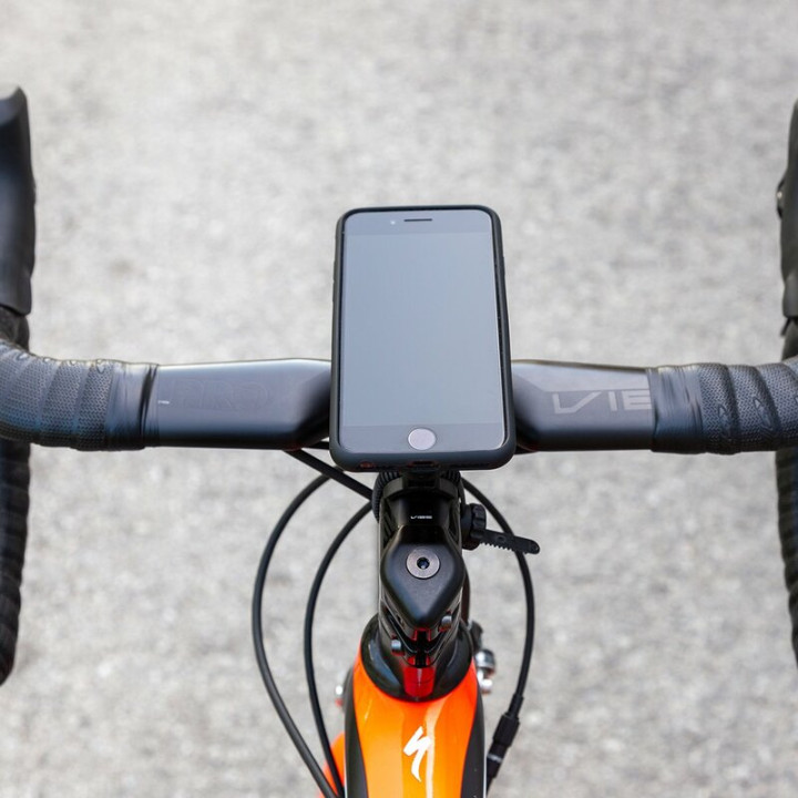 Pack complet Sp-connect Bike Bundle II fixé sur guidon et potence Samsung Note