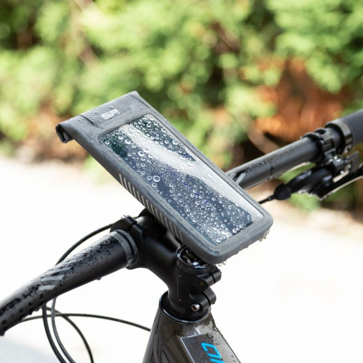 Pack complet Sp-connect Bike Bundle II fixé sur guidon et potence Samsung Note