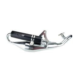 Pot d'échappement TECNIGAS Q-TRE Chrome 060825012 | Oxmoto