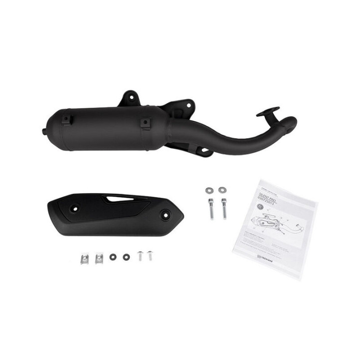 Pot d'échappement TECNIGAS Silent Pro Black Shield 030725213