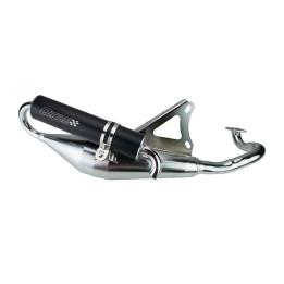 Pot d'échappement TECNIGAS Q-TRE Chrome 060838312 | Oxmoto