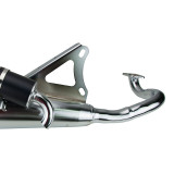 Pot d'échappement TECNIGAS Q-TRE Chrome 060838312 | Oxmoto