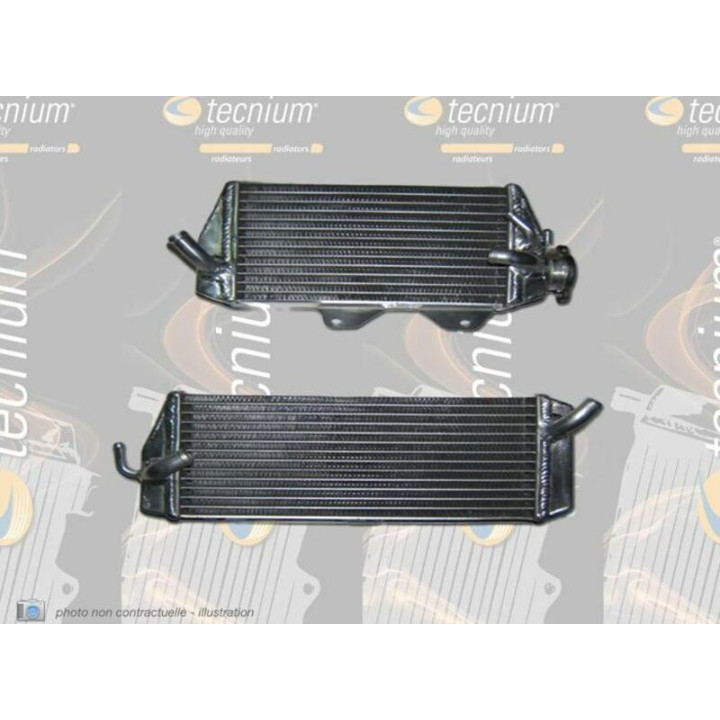 Radiateur gauche Tecnium Oversize - Kawasaki KX450F B80B-OVERSIZE