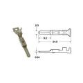 Cosse mâle série 090 FRKW Bihr Ø0,5mm²/0,85mm² | Oxmoto